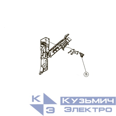 Запчасть №75 для Hybest GSR40A. Прокладка для зажима баллона 0