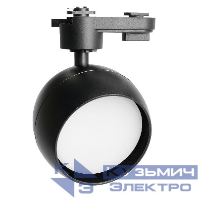 Светильник трековый AL164 под лампу GX53 черн. FERON 48547