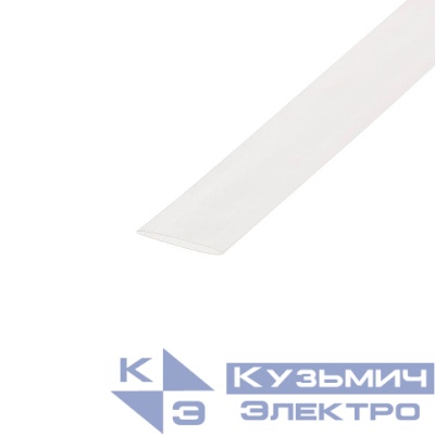 Трубка термоусадочная ТУТ 15/7.5 Н-1 (горючая) прозр. 1м REXANT 21-5009