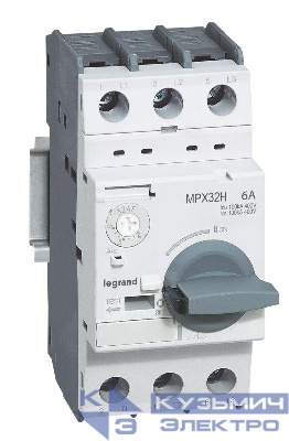 Выключатель автоматический для защиты двигателя 22А 50кА MPX3 T32H Leg 417333