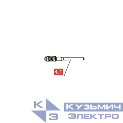 Запчасть №4.1 для FD301R. Боек