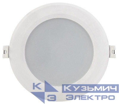 Светильник светодиодный ДВО 1713 9Вт 4000К IP40 встраив. круг бел. IEK LDVO0-1713-09-4000-K01