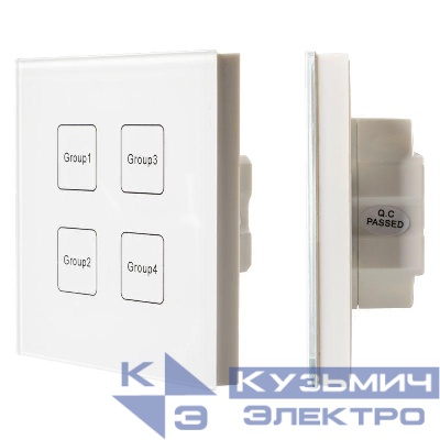 Панель сенсорная DALI-901-11-4G-DIM-DT6-IN White (BUS) (IP20 пластик) INTELLIGENT ARLIGHT 037194