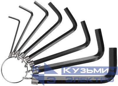 Ключ шестигранные на кольце 8шт (2-10мм) FIT 64164