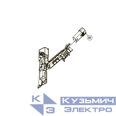 Запчасть №80 для Hybest GSR40A. 7.2V литиевая батарея (аккумулятор / АКБ)