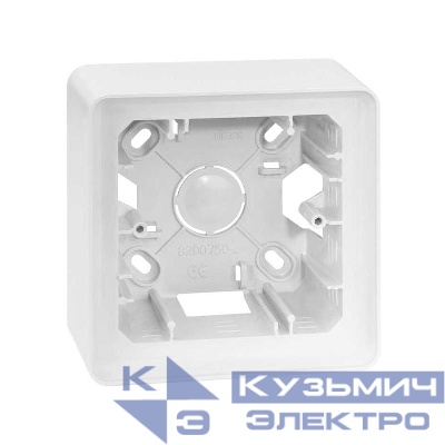 Коробка наружной установки на 1 пост бел. Simon82 Detail 8200750-030