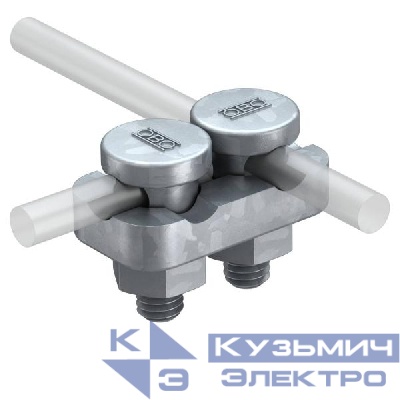 Клемма крепежная для проволоки двойн. 5002 DIN-FT OBO 5304202