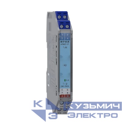 Барьер искрозащиты разделительный преобразователь входных аналоговых сигналов АВИС12-RPSSI-I-2I-N СТЭЗ 65012203