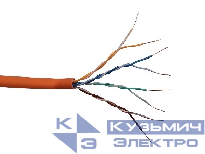 Кабель U/UTP Cat 5e ZH нг(A)-HF 4х2х0,52