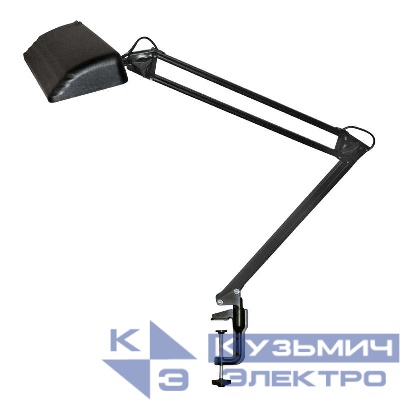 Светильник светодиодный Дельта П-С32 настол. на струбцине 12Вт черн. Трансвит 279