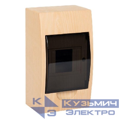 Щит ЩРН-П-4 IP41 светлое дерево PROxima EKF pb40-n-4-light