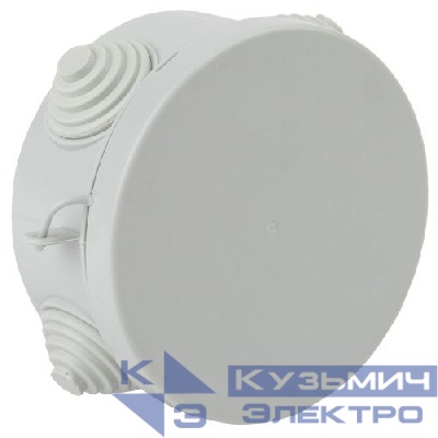 Коробка распаячная ОП КОР 85х40мм с гермовводами 4 входа IP54 Эра Б0037447