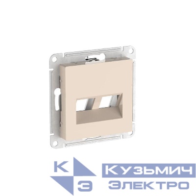 Накладка двойная AtlasDesign для информационных функций типа Keystone беж. SE ATN000290
