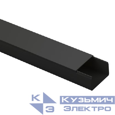 Кабель-канал 40х25 L2000 черн. KK-B-40-25 Эра Б0061744