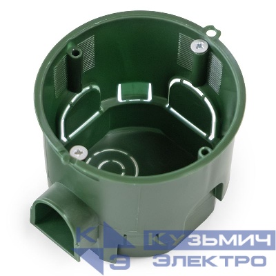 Коробка установочная 68х60 углубленная безгалогенная (HF) с саморезами Промрукав 80-0550См