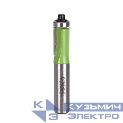 Diamond Industrial Фреза кромочная прямая (обгонная) с нижним подшипником 12 х 20 мм S=12 мм Z=2 Diamond Industrial