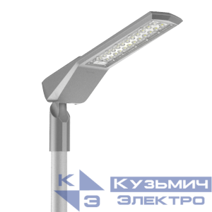 Светильник светодиодный Levante М 100 Urban RZhD 95Вт 4000К кронштейн 60мм 0..10В уличный сер. RAL7045 муар VARTON D1-S1-70760-40P30-6609940