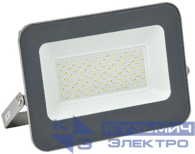 Прожектор светодиодный СДО 07-100 100Вт 6500К IP65 сер. IEK LPDO701-100-K03