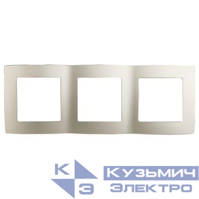 Рамка 3-м 12-5003-15 перламутр ЭРА Б0019377