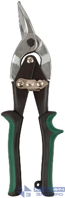 Ножницы по металлу "Aviation" усилен. прорезин. ручки правые 250мм FIT 41472