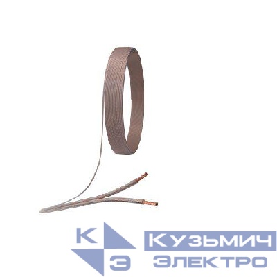 Кабель акустический 2х0.35 прозр. (уп.100м) ЭРА Б0048270