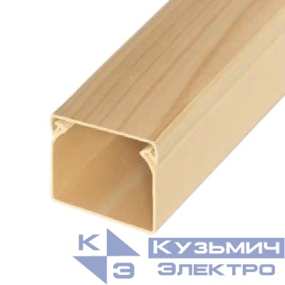 Кабель-канал 60х60 L2000 с двойн. замком сосна Урал Пак КК-3160060-024