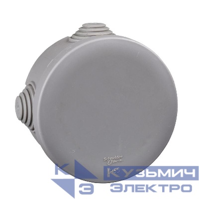 Коробка распределительная ОП 80х40мм; габариты 100х48мм IP55 SE IMT35094