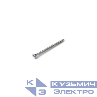 Саморез СГМ 3.5х51 острый частый шаг цинк (уп.100шт) Промрукав PR08.8066