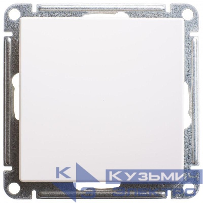 Выключатель 1-кл. 2п СП W59 10А IP20 10AX механизм бел. SE VS210-152-1-86