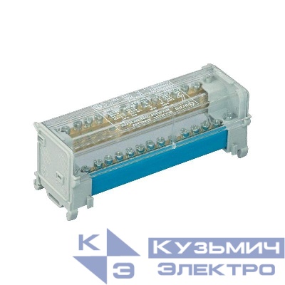 Блок распределительный 2p 11х6мм на DIN-рейку DKC BD125152