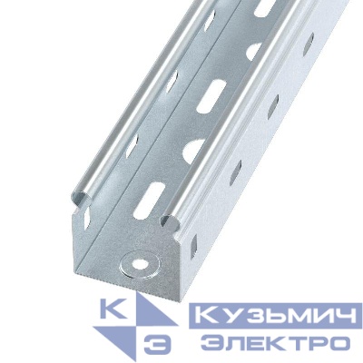 Лоток листовой перфорированный 50х50 L3000 сталь 0.6мм S3 DKC SPL3505