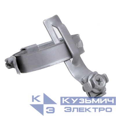 Хомут заземления для труб 50-(1дюйм)1/4мм оцинк. сталь DKC 6042-50