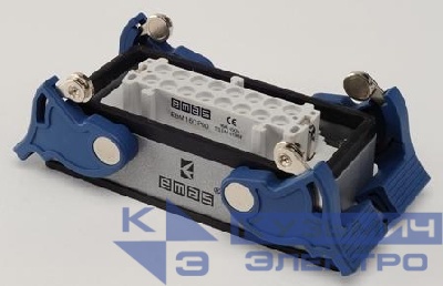 Розетка низкая 16 полюсов 16А EMAS EBM16PM44