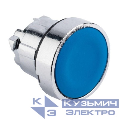 Механизм кнопки исполнительный XB4 син. плоский возвратный без фиксации без подсветки PROxima EKF XB4BA-B