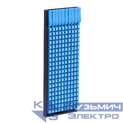 Маркер для кабеля сечением 1 5-2 5мм символ „N” голуб. DKC MKCNBLS2