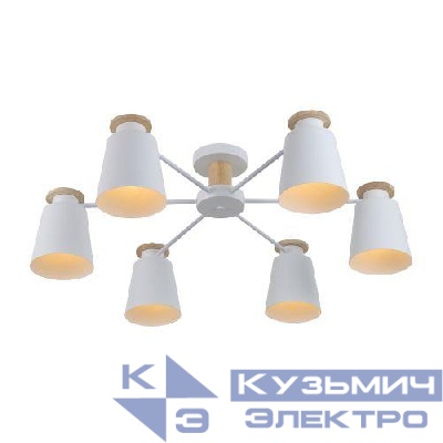 Люстра Adna 9112-306 6хЕ27 40Вт модерн Rivoli Б0053436