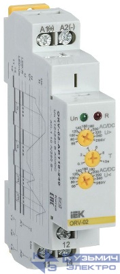 Реле повышения напряжения ORV 1ф 110-240В AC/DC IEK ORV-02-AD110-240