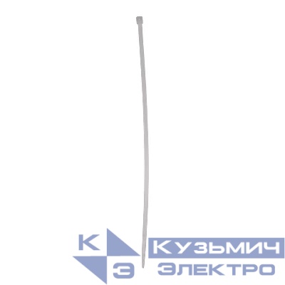 Хомут кабельный (стяжка) PCT 4.8х300-100WH 4.8х300 PA6.6 бел. (уп.100шт) JazzWay 5054035