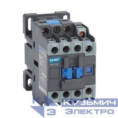 Контактор NXC-16 16А кат. 220В AC 1НО+1НЗ AC-3 (R) CHINT 836720