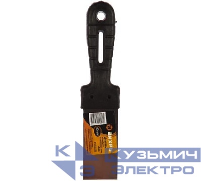 Шпатель нерж. сталь пластиковая рукоятка 40мм Вихрь 73/3/2/28