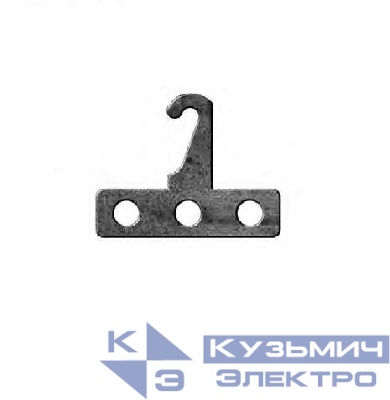 Крюк потолочный для коробки 10131 метал. Ruvinil 10133