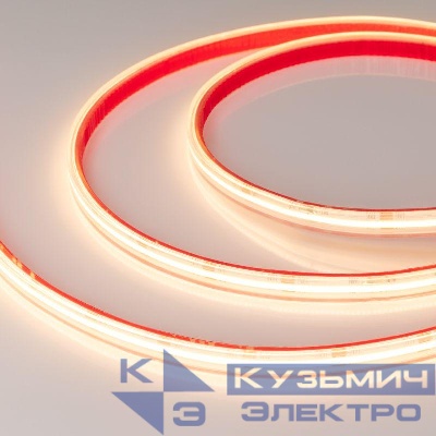 Лента светодиодная COB-PS-X544-10mm 24V Warm 2700К 11.5Вт/м IP67 CSP герметичная (уп.5м) Arlight 031910(2)