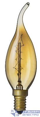 Лампа накаливания 71 952 NI-V-FC-C-40-230-E14-CLG Navigator 71952