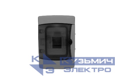 Корпус щита распределительного для модульного оборудования 4M IP66 навесной прозр. затемненная дверца Cetinkaya Pano CP3904