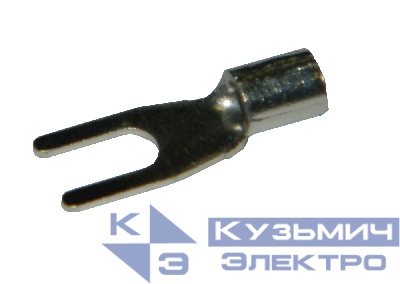 Вилочный кабельный наконечник SNB 2-3 (НВ d=3,2мм) 1,5-2,5мм2 , неизолированный, 100 шт., NETKO Optima