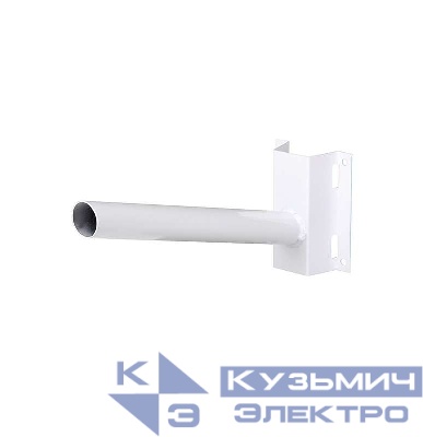 Кронштейн на столб для PSL D40х1.5-WH под бандажную ленту бел. JazzWay 5013728