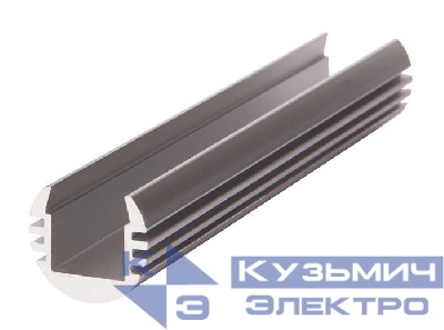 Профиль круглый PAL 1818 L2000 анодир. JazzWay 1009630
