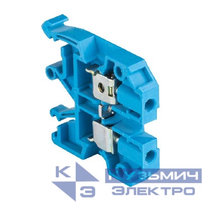 Колодка клеммная JXB-4/35 (35а) син. EKF plc-jxb-4/35b