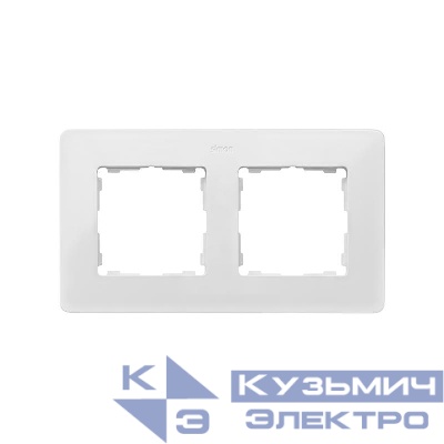 Рамка 2-м Simon82 Detail индиго/бел. Simon 8200620-201