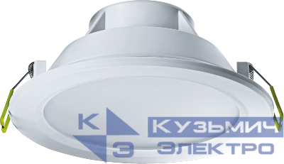 Светильник светодиодный 94 837 NDL-P1-20W-840-WH-LED 20Вт 4000К IP44 1650лм 176-264В (аналог Downlight КЛЛ 2х18) Navigator 94837